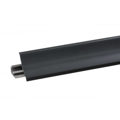 Плинтус WP-23  3м черный матовый 1015