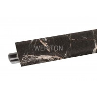 Плинтус WP-23  3м мрамор марквина черный, мраморный берег AO-3029