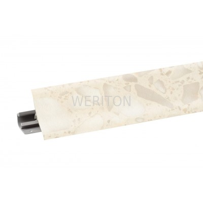 Плинтус WP-23  3м белые камешки, калакатта SF-0228