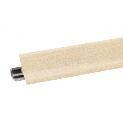 Плинтус WP-23  3м бежевый металл SF-0143
