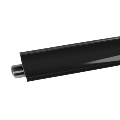 Плинтус WP-23  3м черный глянец 1113