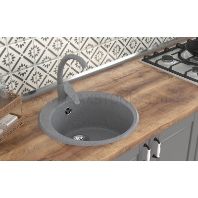 Мраморная матовая мойка модель №1